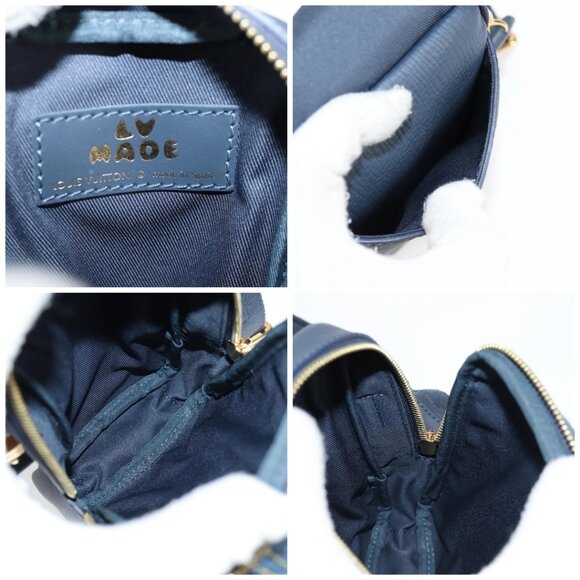 LOUIS VUITTON LV Squared Double Phone Pouch Blue - Picture 13 of 15